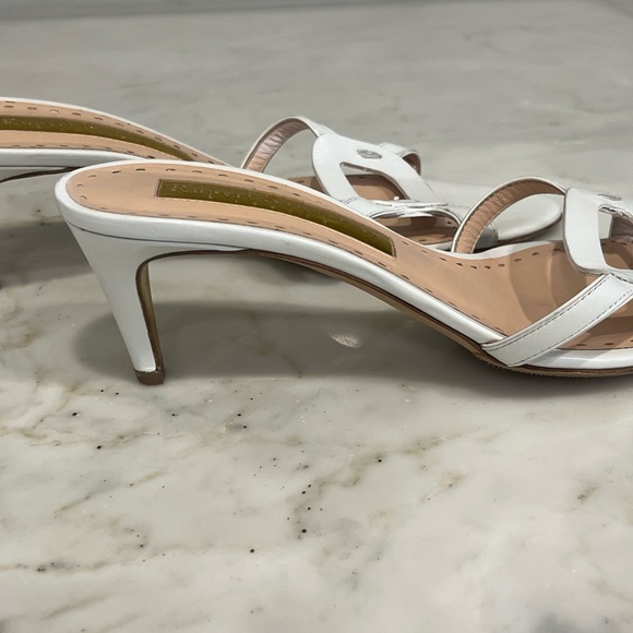 Rupert Sanderson white leather sandals - Picture 4 of 6